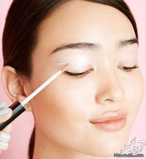 آموزش آرایش چشم تیره آموزش آرایش چشم
